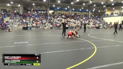 138 lbs Cons. Round 3 - Brian Gardner, Bishop McNamara vs Matt Lombardo, Calvert Hall College