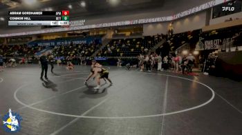 190 lbs 19th Place Match - Abram Gordhamer, Apple Valley vs Connor Hill, Bettendorf