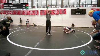 100 lbs Rr Rnd 4 - Finley Cook, D3 Wrestling Cluib vs Frankie Chapman, Bridge Creek Youth Wrestling