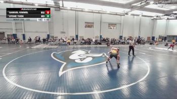 133 lbs Semifinal - Stone Yuen, McDaniel vs Samuel Kimmel, Wilkes