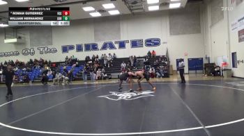 157 lbs Quarterfinal - William Hernandez, College Of Redwoods vs Roman Gutierrez, Fresno City College