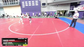 157 lbs Cons. Round 2 - Boden White, Immortal Athletics WC vs Hunter Garness, Minnesota