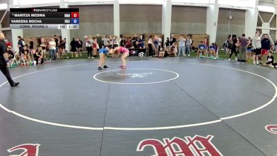 105 lbs Cons. Round 3 - Maritza Medina, Idaho vs Vanessa Rocha, California