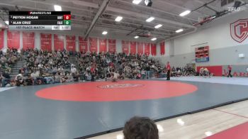 144 lbs 1st Place Match - Alan Cruz, Falcon vs Peyton Hogan, Uintah