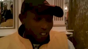 Geoffrey Mutai Defending Champion and Current WB Record Holder Feeling the Pressure Boston Marathon 2012