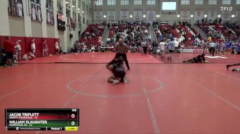 165 lbs Semis & Wb (16 Team) - Jacob Triplett, Hewitt-Trussville vs William Slaughter, Homewood Hs