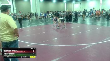 126 lbs Round 1 (6 Team) - Trey Breen, Team Montana vs Hunter Hinkle, S.E.O. Wrestling Club- Team Red