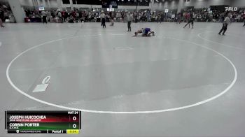 126 lbs Cons. Round 4 - Corbin Porter, G.Y.M.R. vs Joseph Huicochea, SPAR Wrestling Academy