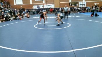 132 lbs Quarterfinal - Rykan Hacking, Uintah vs Kade Nordmann, Fremont