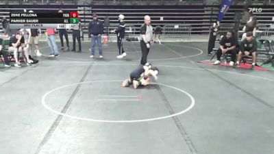 50 lbs 3rd Place - Zeke Fellona, Paranto/UDT vs Parker Sauer, All I See Is Gold Academy