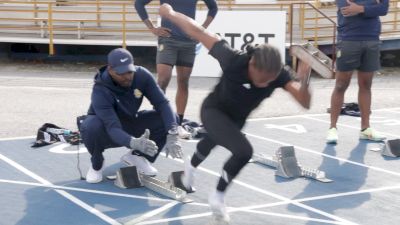 Workout Wednesday: NC A&T Sprinters w/ Coach Duane Ross Mic'd Up