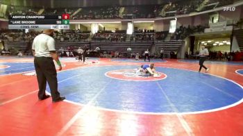 132-1A Cons. Semi - Ashton Crawford, Bacon County vs Lane Broome, Trion