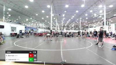 110 lbs Rr Rnd 5 - Easton Barrick, D3 Training Center vs Jacob Lawrence, Revival Orange