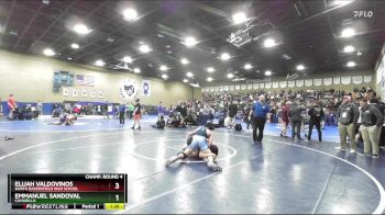 165 lbs Champ. Round 4 - Emmanuel Sandoval, Camarillo vs Elijah Valdovinos, North Bakersfield High School