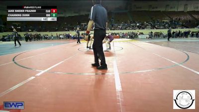 161 lbs Final - Luke Black, Jenks vs Aiden Robideax, Mustang Middle School