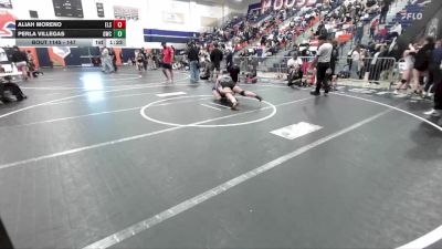 147 lbs Semifinal - Aliah Moreno, Elsinore vs Perla Villegas, GWC/Tigers