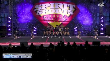 Cheer Factor - CHARMED [2025 L1 Senior Day 2] 2025 Spirit Sports Worcester Nationals