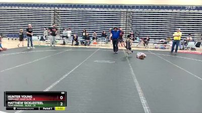 68 lbs Finals (8 Team) - Hunter Young, Terps East Coast Elite vs Matthew Sicklesteel, Team Donahoe - Black