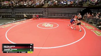 150 lbs Quarterfinal - Tanner Tolman, Mountain Crest vs Keltan Hatch, Crimson Cliffs