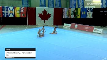 Williams / Basisty / Morgensztern - Group, CCGC - 2019 Canadian Gymnastics Championships - Acro