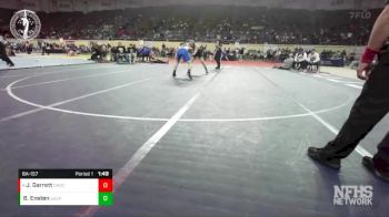 6A-157 lbs Champ. Round 1 - Jory Garrett, Choctaw vs Brody Ensten, SAND SPRINGS