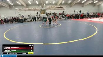 105 lbs Cons. Round 2 - Phoebe Gutierrez, Adams City vs Landry Riddle, Palmer Ridge