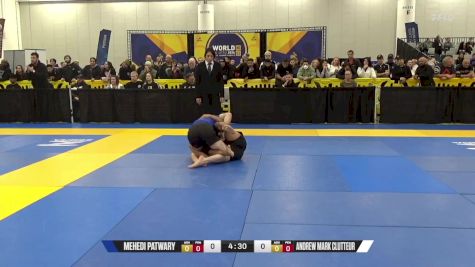 Andrew Mark Clutteur vs Mehedi Patwary 2024 World IBJJF Jiu-Jitsu No-Gi Championship