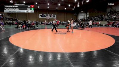 120 lbs 3rd Place Match - Autumn Wilson, Tonganoxie vs Crystal Loera, Garden City