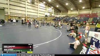 63 lbs Placement (16 Team) - Reid Harris, Sanderson Wrestling Academy vs Zeke Sanchez, Utah Black