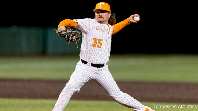 Kirby Connell: Tennessee baseball pitcher in photo