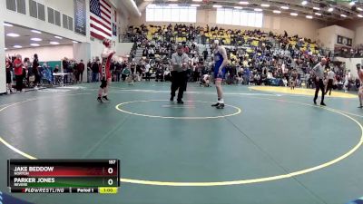 157 lbs Cons. Round 3 - Parker Jones, REVERE vs Jake Beddow, NORTON