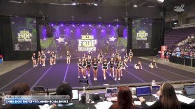 Cheer Sport Sharks - Kitchener - Scuba Sharks [2026 L3 - U18 Day 1] 2026 Feel The Power