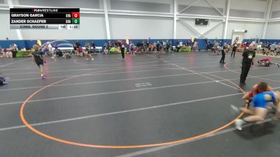 144 lbs Cons. Round 2 - Zander Schaefer, Unattached vs Grayson Garcia, Unattached