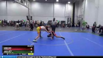 120 lbs Round 3 (10 Team) - Jace Jett, Diamond Fish vs Josh Kim, Scanlan