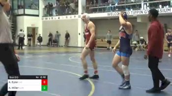 165 lbs Prelims - Ashton Eyler, Lock Haven vs Ayden Miller, Clarion-Unattached