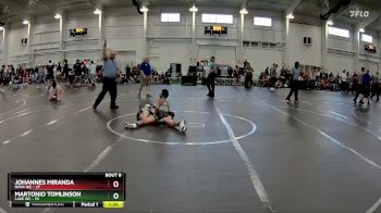 88 lbs Round 2 (10 Team) - Johannes Miranda, NOVA WC vs Martonio Tomlinson, Lake WC