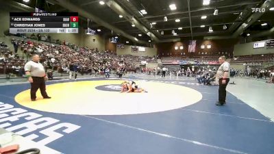 2A 132 lbs Cons. Round 2 - Christian Jones, Duchesne vs Ace Edwards, Beaver