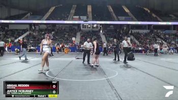 235 lbs Round 3 - Justice McBurney, WR- Topeka Blue Thunder vs Abigail Redden, Holcomb