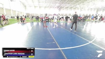 165 lbs Cons. Round 4 - Isaiah Kayee, NV vs Jonathon Lara-Inagaki, UT