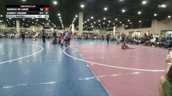 90+105 Round 1 - Everett Crager, South Georgia Takedown Club vs Maddox De Lange, PWC