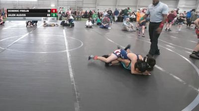72 lbs Finals (8 Team) - Dominic Frelin, Valor Wrestling vs Jalen Alejos, Mitten Mayhem