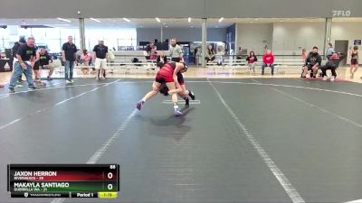 88 lbs Round 3 (6 Team) - Jaxon Herron, Riverheads vs Makayla Santiago, Guerrilla WA