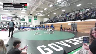 157 lbs Placement Matches (8 Team) - Jacob Williams, Rapid City Stevens vs Judah Larson, Brandon Valley