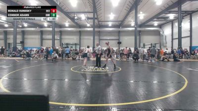145 lbs Quarterfinal - Ronald Kunesky, Pittsburgh vs Connor Adams, Shrewsbury