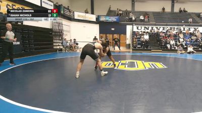 157 lbs Quarterfinal - Nicolas Zamora, Maryville vs Isaiah Nichols, Quincy