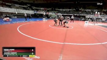 150 lbs Placement (16 Team) - Xavier Harvey, St. Augustine Prep vs Noah Ayers, Westfield