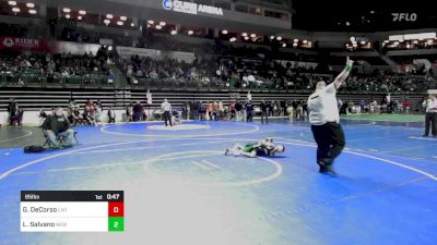 85 lbs Round Of 32 - Giorgio DeCorso, Livingston vs Luca Salvano, New Milford Rec