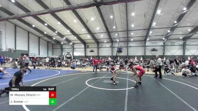 138 lbs Semifinal - Murphy Massey OHanlon, Mat Demon WC vs Jason Booker, Victory Wrestling-Central WA