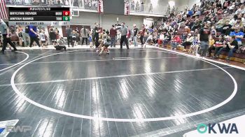 60-66 lbs Rr Rnd 1 - Brylynn Revier, Morrison Takedown Club vs Aniyah Banks, Tonkawa Takedown Club