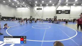 145 lbs Rr Rnd 5 - Nebi Tsarni, Misfits Kick Start vs Cloe Charlesworth, Hammer Chicks Team 2